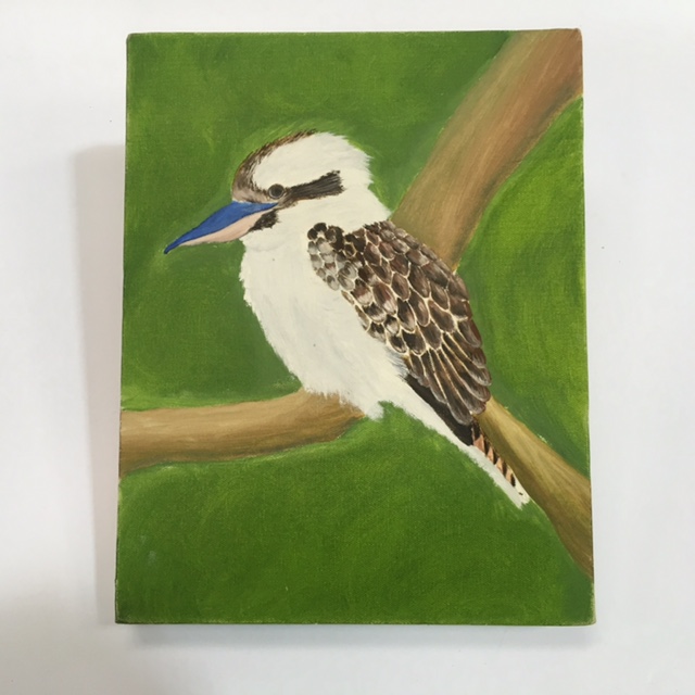 ARTWORK, Australiana (Small) - Kookaburra On Canvas